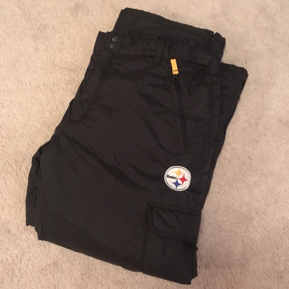 Men’s Pittsburgh Steelers Snow Pants - Size 2X